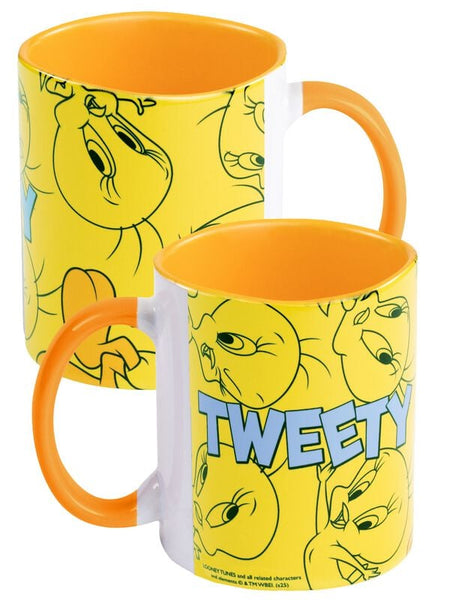 Mug  de Looney Tunes - Titi - pour Indifférent - jaune - Looney Tunes