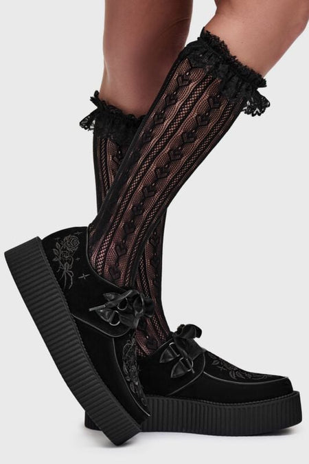 Creepers Gothic de Killstar - What Darkness Returns - Nocturnal Creepers - EU36 à EU41 - pour Femme - noir - Killstar