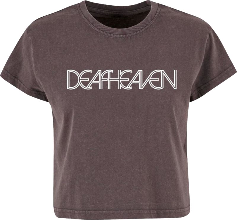 T-Shirt Manches courtes  de Deafheaven - Logo - S à 3XL - pour Femme - gris - Deafheaven