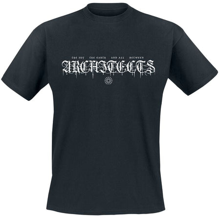 T-Shirt Manches courtes  de Architects - The Sun The Sky The Earth - S à 5XL - pour Homme - noir - Architects