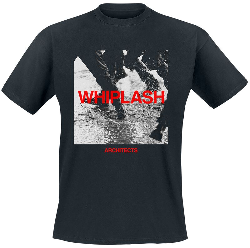 T-Shirt Manches courtes  de Architects - Whiplash Splash Photo - S à 5XL - pour Homme - noir - Architects