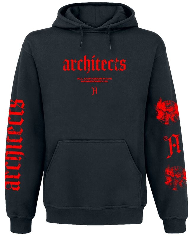 Sweat-shirt à capuche  de Architects - Deathwish Red - S à 5XL - pour Homme - noir - Architects