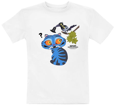 T-shirt  de KPop Demon Hunters - Chapeau Derpy & Sussie - 116 à 152 - pour filles - blanc - KPop Demon Hunters