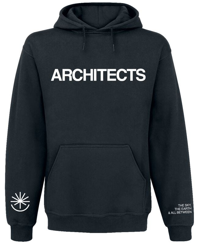 Sweat-shirt à capuche  de Architects - The Sky Reaching Hand Photo - S à 5XL - pour Homme - noir - Architects