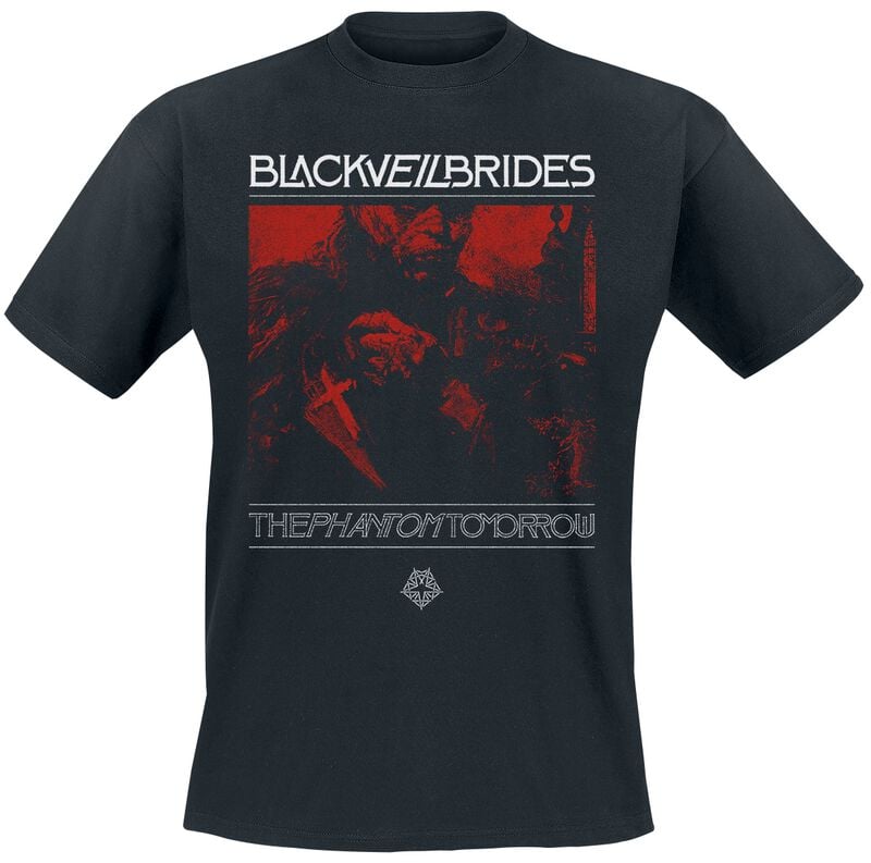 T-Shirt Manches courtes  de Black Veil Brides - The phantom tomorrow - S à 5XL - pour Homme - noir - Black Veil Brides