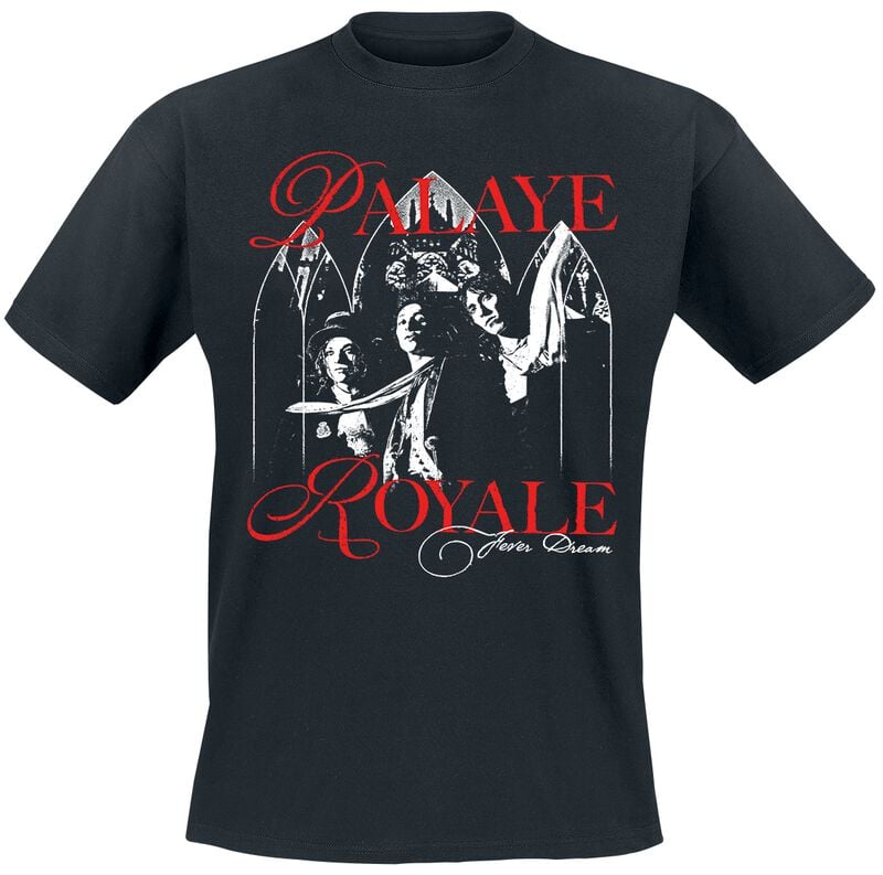 T-Shirt Manches courtes  de Palaye Royale - Fever Dream Arches - S à 5XL - pour Homme - noir - Palaye Royale