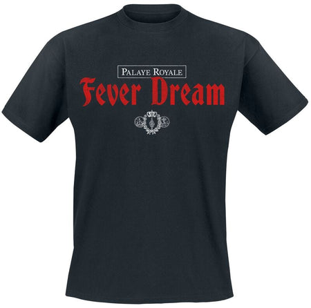 T-Shirt Manches courtes  de Palaye Royale - Fever Dream Track List - S à 5XL - pour Homme - noir - Palaye Royale