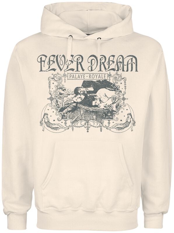 Sweat-shirt à capuche  de Palaye Royale - Fever Dream Line Drawing - S à 5XL - pour Homme - naturel - Palaye Royale