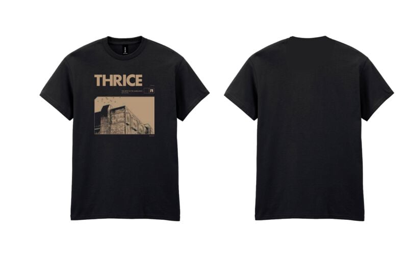 T-Shirt Manches courtes  de Thrice - TAITA - S à 3XL - pour Homme - noir - Thrice