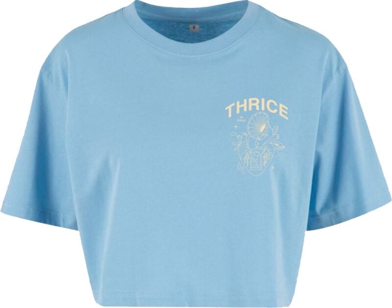 T-Shirt Manches courtes  de Thrice - Songs Forever - S à XXL - pour Femme - bleu - Thrice