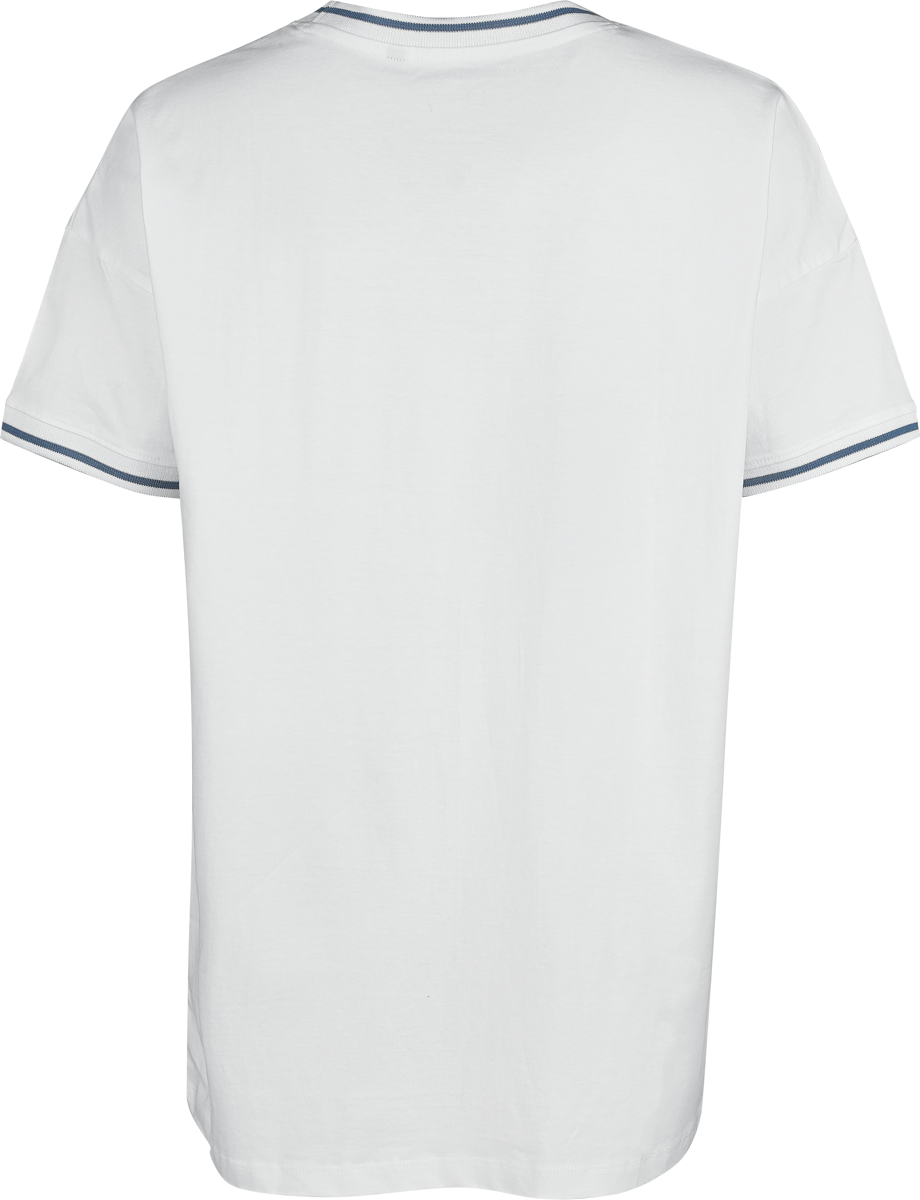 T-Shirt Oversize Disney de Lilo & Stitch - Aloha Weird And Cute - Oversize - S à XXL - pour Femme - blanc - Lilo & Stitch - View 2