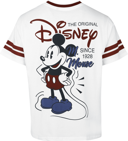 T-Shirt Oversize Disney de Mickey & Minnie Mouse - True Original M. Mouse - Oversize - S à XXL - pour Homme - blanc - Mickey & Minnie Mouse - View 2