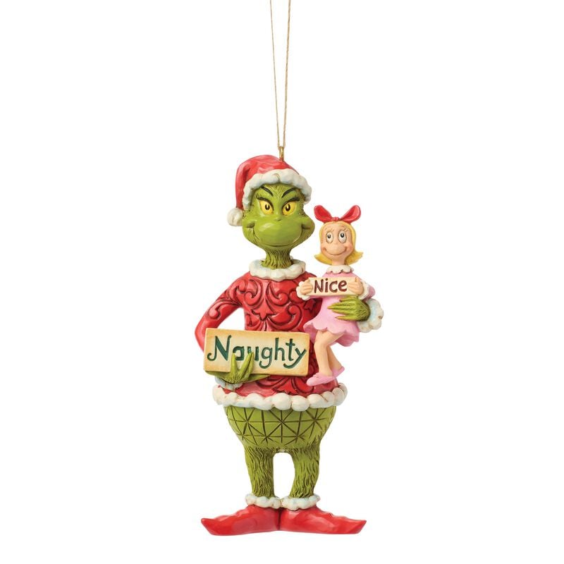Boules  de The Grinch - Le Grinch & Cindy-Lou - Jim Shore - pour Indifférent - Standard - The Grinch