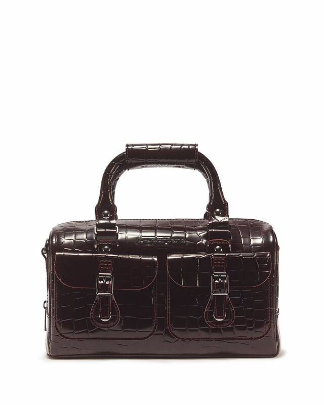 Sac à main  de Dr. Martens - Top Handle Bag - pour Unisexe - rouge foncé - Dr. Martens