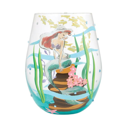Verre Disney de La Petite Sirène - An Ocean of Dreams (Ariel) Stemless Glass by Lolita - pour Indifférent - multicolore - La Petite Sirène