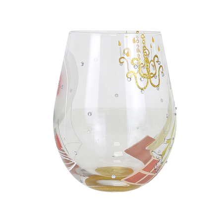 Verre Disney de La Belle Et La Bête - Choose to Dream (Belle) Stemless Glass by Lolita - pour Indifférent - multicolore - La Belle Et La Bête - View 2
