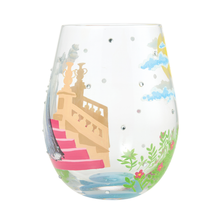 Verre Disney de Cendrillon - If the shoe fits (Cendrillon) by Lolita - pour Indifférent - multicolore - Cendrillon - View 2