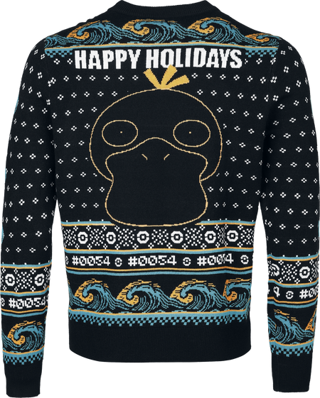 Pull De Noël Gaming de Pokémon - Psykokwak - S à XXL - pour Homme - multicolore - Pokémon - View 2