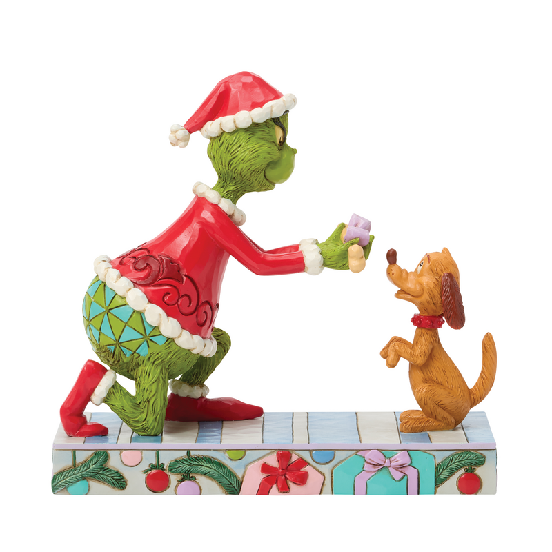 Figurine de collection  de Le Grinch - Le Grinch & Max - Jim Shore - pour Indifférent - multicolore - Le Grinch - View 2