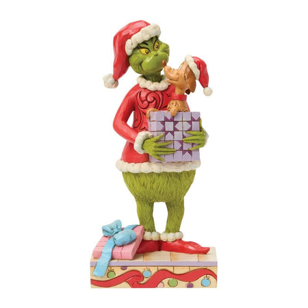 Figurine de collection  de Le Grinch - Le Grinch & Max - Jim Shore - pour Indifférent - multicolore - Le Grinch