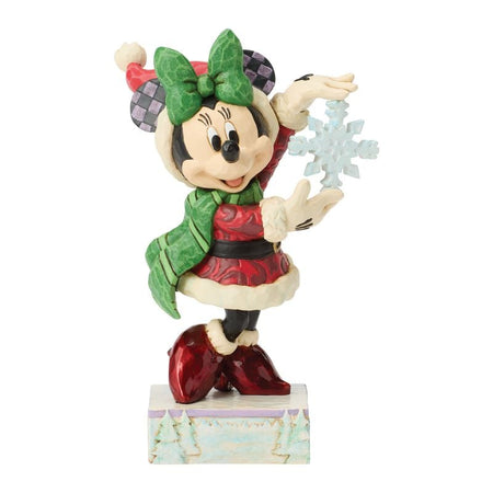 Figurine de collection Disney de Mickey & Minnie Mouse - Minnie Mouse - Flocon - pour Indifférent - multicolore - Mickey & Minnie Mouse
