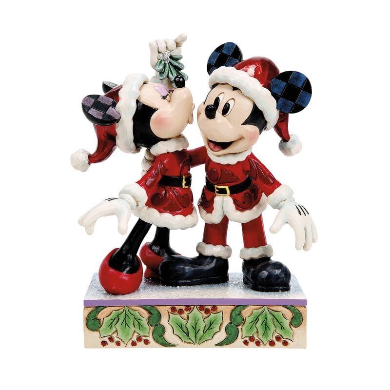Figurine de collection Disney de Mickey & Minnie Mouse - Mickey & Minnie Mouse - Houx - pour Indifférent - multicolore - Mickey & Minnie Mouse