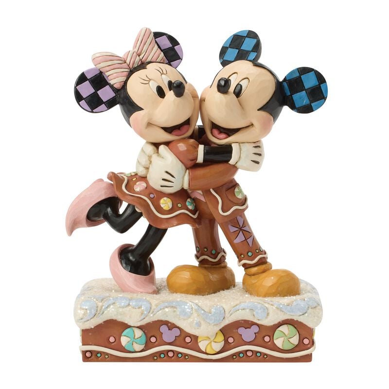Figurine de collection Disney de Mickey & Minnie Mouse - Mickey & Minnie Mouse - Pain d'Épices - pour Indifférent - multicolore - Mickey & Minnie Mouse