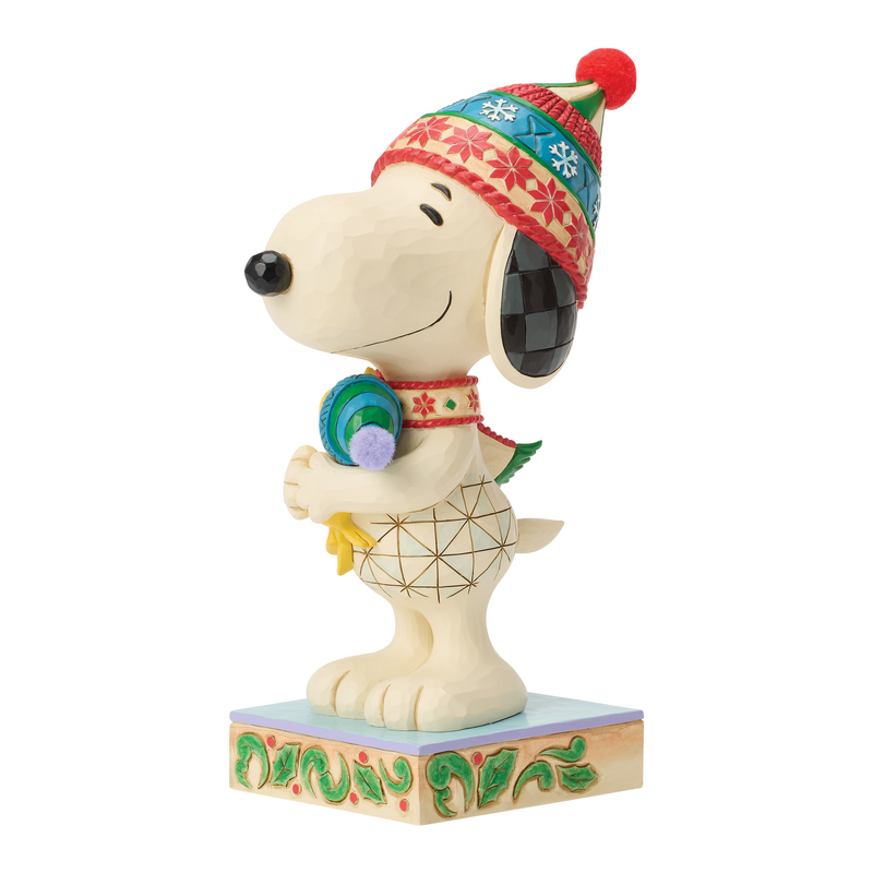 Figurine de collection  de Die Peanuts - A Warm Embrace (Snoopy Hugging Woodstock) - pour Indifférent - multicolore - Die Peanuts - View 2