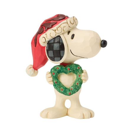 Figurine de collection  de Die Peanuts - Snoopy avec Couronne en Cœur - pour Indifférent - multicolore - Die Peanuts