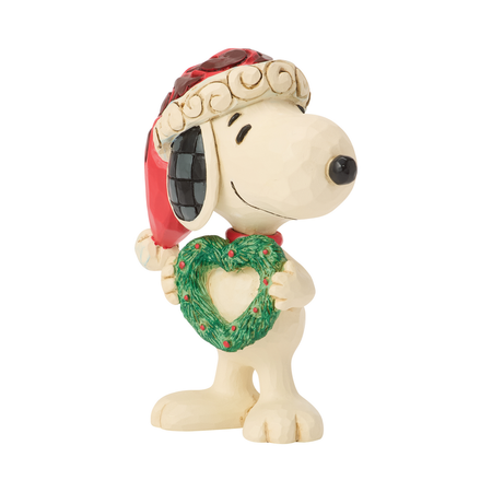 Figurine de collection  de Die Peanuts - Snoopy avec Couronne en Cœur - pour Indifférent - multicolore - Die Peanuts - View 2