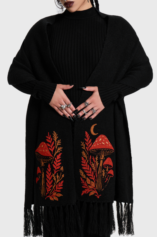 Écharpe Gothic de Killstar - FAWNA SCARF - pour Femme - noir - Killstar - View 2