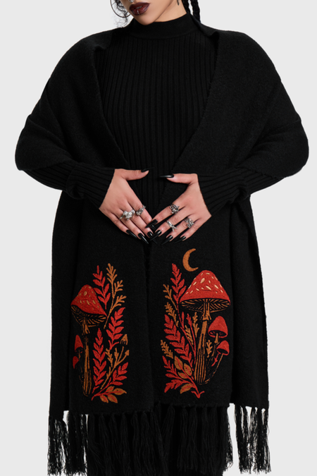 Écharpe Gothic de Killstar - FAWNA SCARF - pour Femme - noir - Killstar - View 2