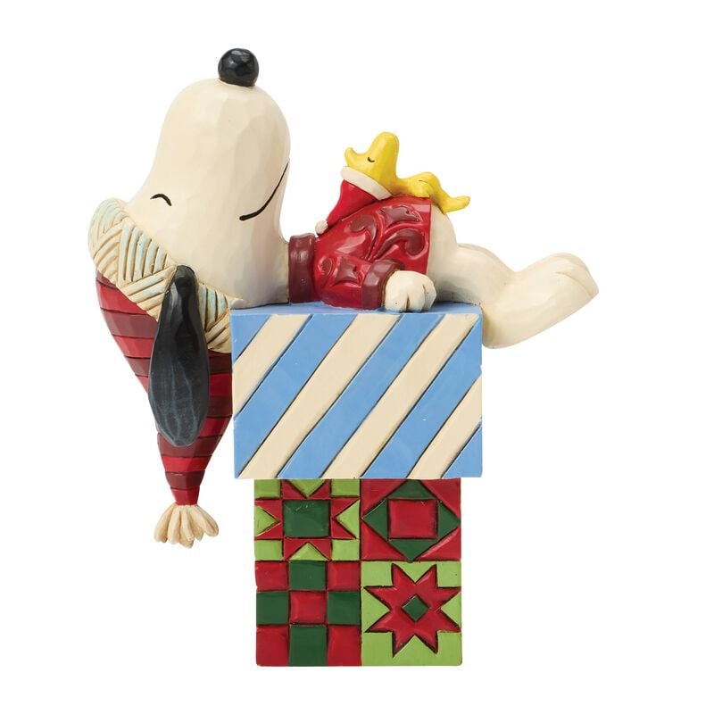 Figurine de collection  de Die Peanuts - Dreaming of Christmas (Snoopy on Gifts) - pour Indifférent - multicolore - Die Peanuts