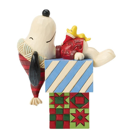 Figurine de collection  de Die Peanuts - Dreaming of Christmas (Snoopy on Gifts) - pour Indifférent - multicolore - Die Peanuts