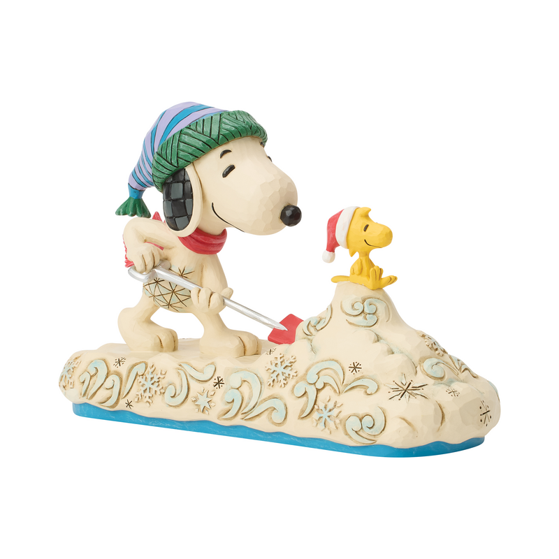 Figurine de collection  de Die Peanuts - Clearing the Way for Christmas (Snoopy Shovelling Snow) - pour Indifférent - multicolore - Die Peanuts - View 2