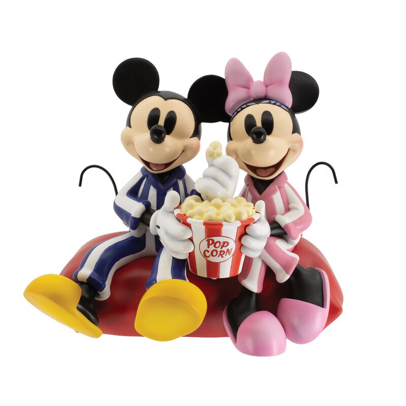 Figurine de collection Disney de Mickey & Minnie Mouse - Mickey & Minnie - Movie Night - pour Indifférent - multicolore - Mickey & Minnie Mouse
