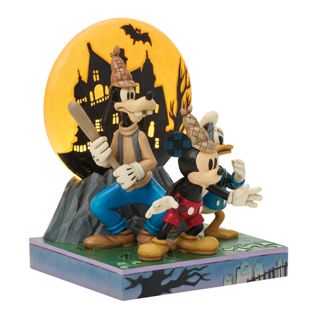 Figurine de collection Disney de Mickey & Minnie Mouse - Look Out (Lonesome Ghosts) - pour Indifférent - multicolore - Mickey & Minnie Mouse - View 2