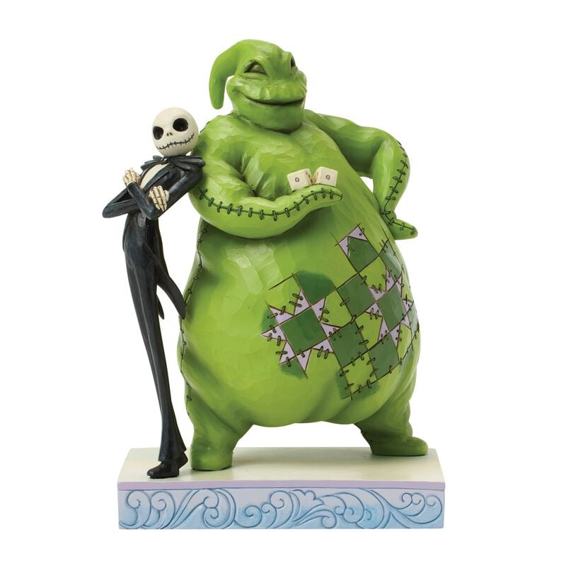 Figurine de collection Disney de L'Étrange Noël De Monsieur Jack - Jack & Oogie Boogie - pour Indifférent - multicolore - L'Étrange Noël De Monsieur Jack
