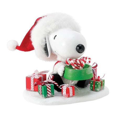 Figurine de collection  de Die Peanuts - Snoopy avec Sucres d'Orge - pour Indifférent - multicolore - Die Peanuts