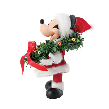 Figurine de collection Disney de Mickey & Minnie Mouse - Couronne de Noël - pour Indifférent - multicolore - Mickey & Minnie Mouse - View 2