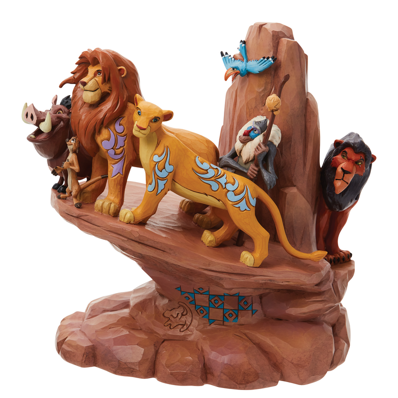 Figurine de collection Disney de Le Roi Lion - Le Roi Lion - Sculpté dans la Roche - pour Indifférent - multicolore - Le Roi Lion - View 2