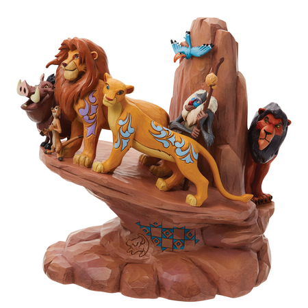 Figurine de collection Disney de Le Roi Lion - Le Roi Lion - Sculpté dans la Roche - pour Indifférent - multicolore - Le Roi Lion - View 2