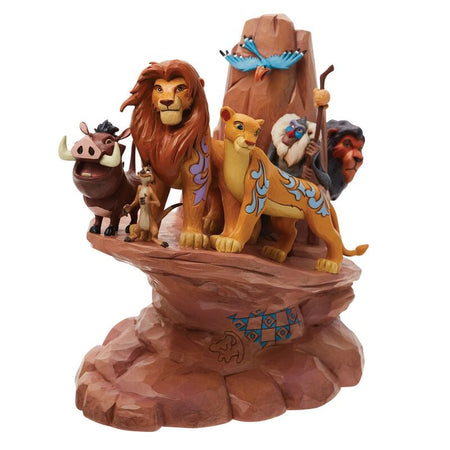 Figurine de collection Disney de Le Roi Lion - Le Roi Lion - Sculpté dans la Roche - pour Indifférent - multicolore - Le Roi Lion