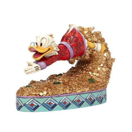 Figurine de collection Disney de Mickey & Minnie Mouse - Treasure Dive - Balthazar Picsou - pour Indifférent - multicolore - Mickey & Minnie Mouse