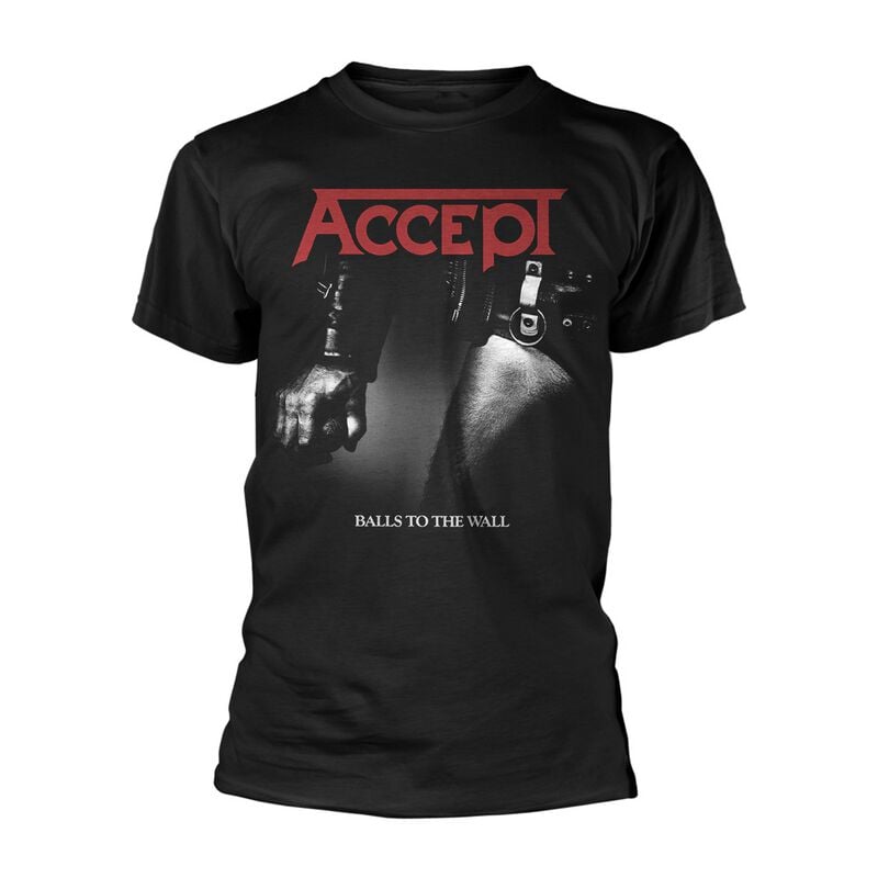 T-Shirt Manches courtes  de Accept - Balls To The Wall - S à XXL - pour Homme - noir - Accept