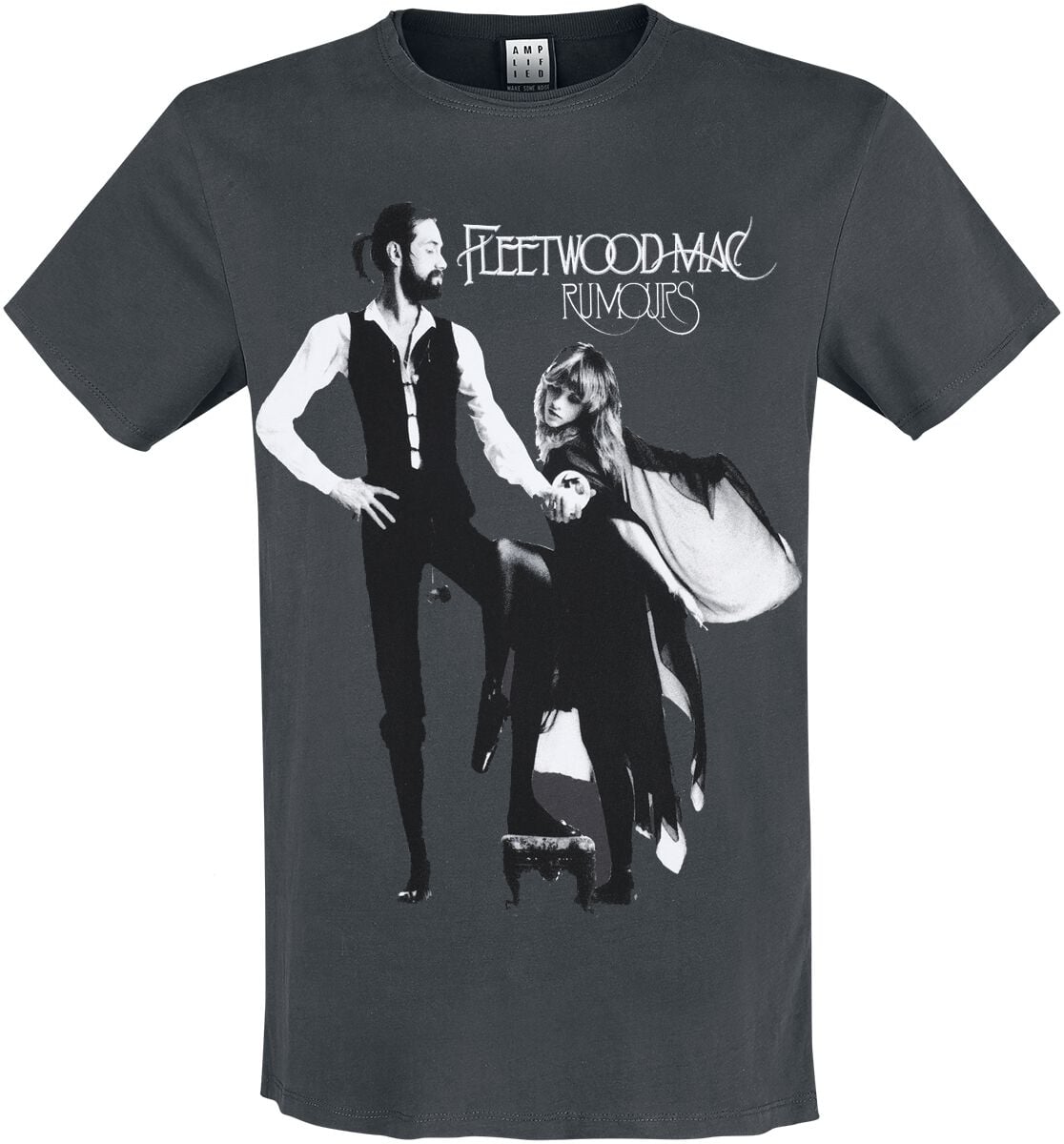 T-Shirt Manches courtes  de Fleetwood Mac - Amplified Collection - Rumours - S à 3XL - pour Homme - anthracite - Fleetwood Mac