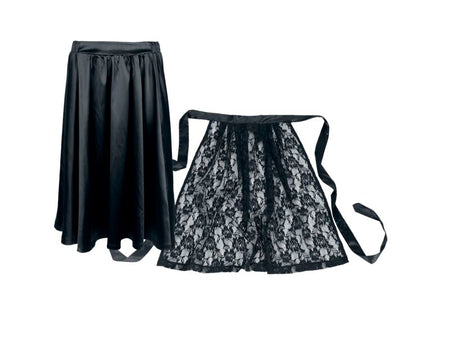 Jupe mi-longue  de Collection Spéciale EMP - Oktoberfest Skirt & Lace - S à XXL - pour Femme - noir - Collection Spéciale EMP