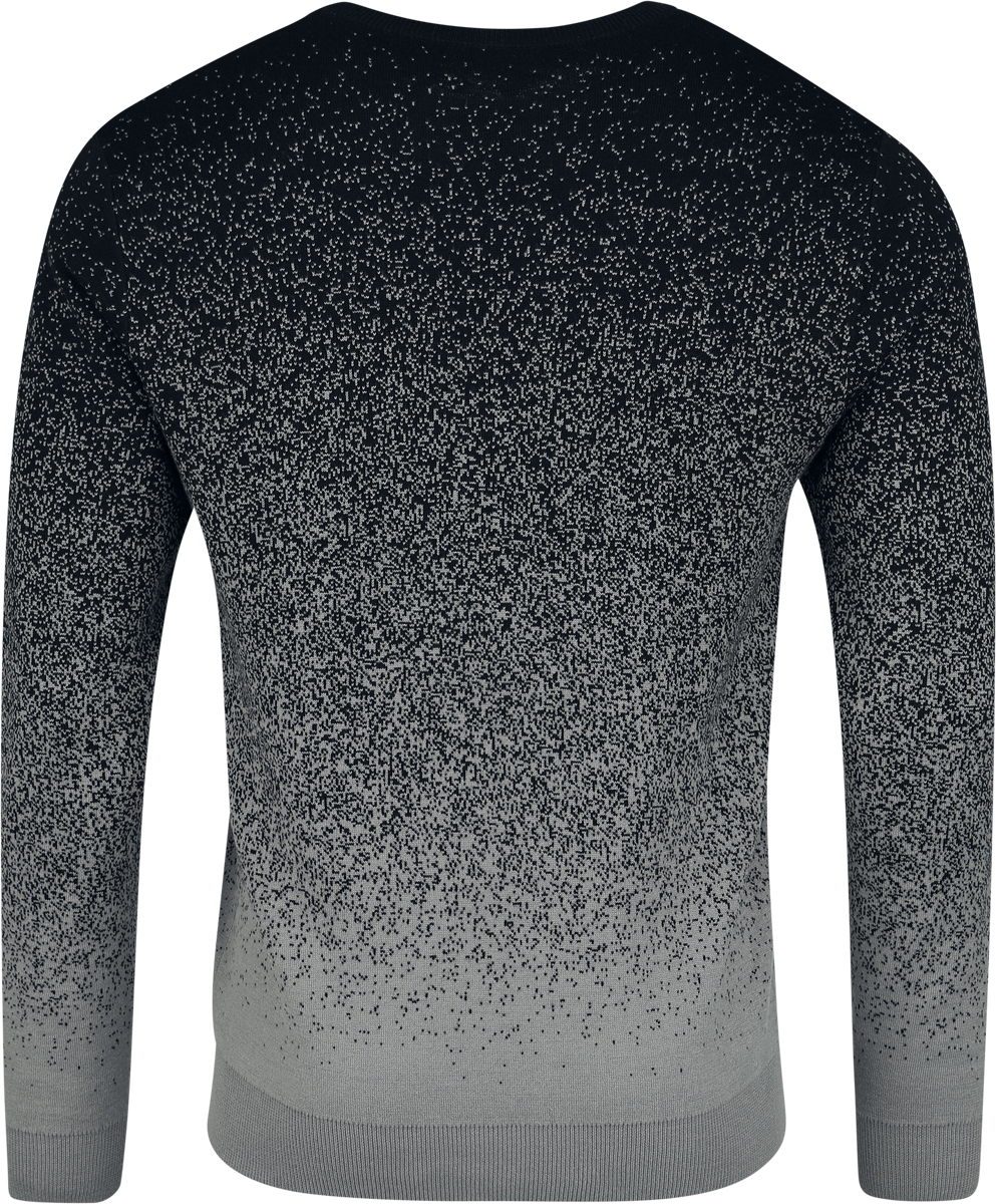 Pull tricoté Disney de L'Étrange Noël De Monsieur Jack - Zero - S à XXL - pour Homme - noir/gris - L'Étrange Noël De Monsieur Jack - View 2