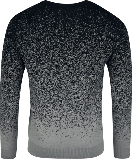 Pull tricoté Disney de L'Étrange Noël De Monsieur Jack - Zero - S à XXL - pour Homme - noir/gris - L'Étrange Noël De Monsieur Jack - View 2