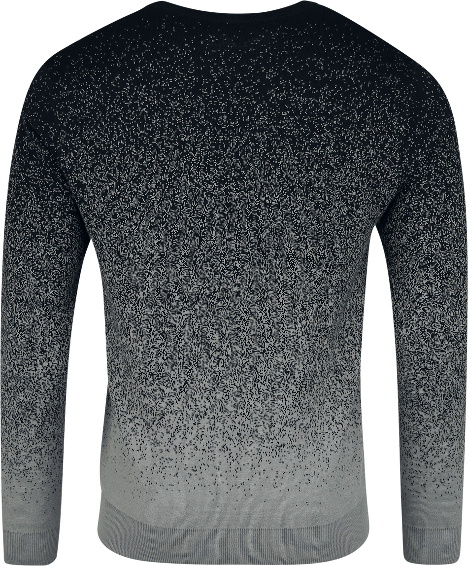 Pull tricoté Disney de L'Étrange Noël De Monsieur Jack - Zero - S à XXL - pour Homme - noir/gris - L'Étrange Noël De Monsieur Jack - View 2